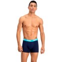 Bokserki męskie Puma Basic Boxer 2P niebieskie, granatowe 906823 10/5210150017