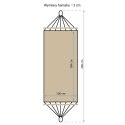 Hamak Standard Royokamp 1-osobowy 200x100 cm 1019062