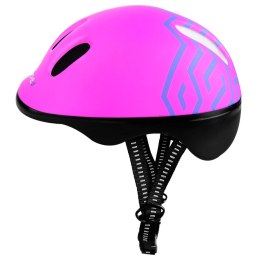 Kask rowerowy dla dzieci Spokey Strapy 1 44-48 cm różowy 927773