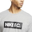 Koszulka męska Nike NK FC Tee Essentials szara CT8429 063