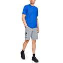 Spodenki męskie Under Armour Sportstyle Cotton Logo szare 1329300 035