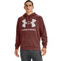 Bluza męska Under Armour Rival Fleece Big Logo HD brązowa 1357093 688