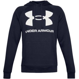 Bluza męska Under Armour Rival Fleece Big Logo HD granatowa 1357093 410