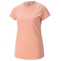 Koszulka damska Puma RTG Heather Logo Tee morelowa 586455 26