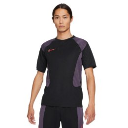 Koszulka męska Nike Dry Acd Top Ss Fp Mx czarno-fioletowa CV1475 011