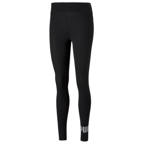 Legginsy damskie Puma ESS+Metallic Leggings czarne 586896 51