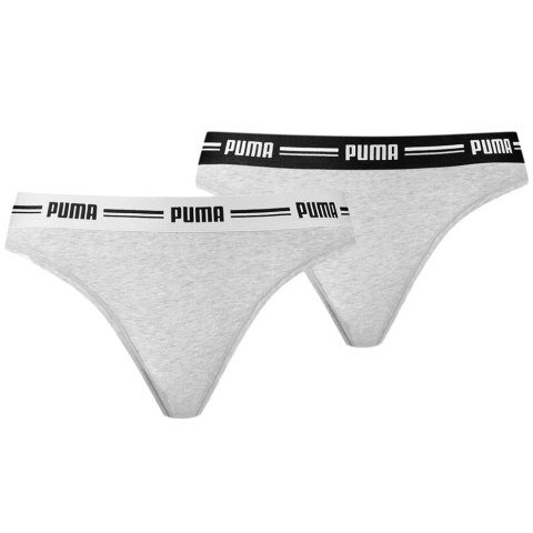 Bielizna damska Puma String 2P Pack szara 907854 05