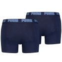 Bokserki męskie Puma Basic Boxer 2P granatowe 906823 33