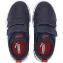 Buty dla dzieci Puma Courtflex v2 V PS granatowo-białe 371543 01