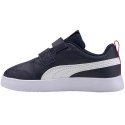 Buty dla dzieci Puma Courtflex v2 V PS granatowo-białe 371543 01