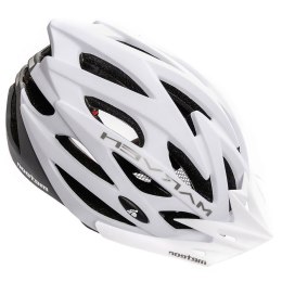 Kask rowerowy Meteor Marven M 55-58 cm biało-czarno-szary 24724