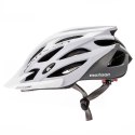 Kask rowerowy Meteor Marven M 55-58 cm biało-czarno-szary 24724