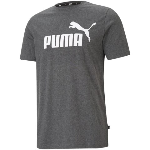 Koszulka męska Puma ESS Heather Tee szara 586736 01