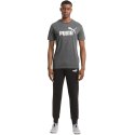 Koszulka męska Puma ESS Heather Tee szara 586736 01