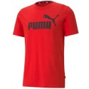 Koszulka męska Puma ESS Logo Tee High czerwona 586666 11