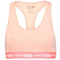 Stanik damski sportowy Puma Racer Back Top 1P Hang różowy 907862 06