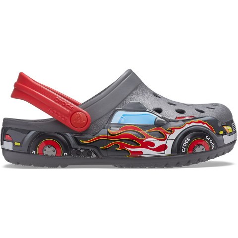 Chodaki dla dzieci Crocs FL Truck Band Clog szare 207074 0DA