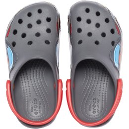 Chodaki dla dzieci Crocs FL Truck Band Clog szare 207074 0DA