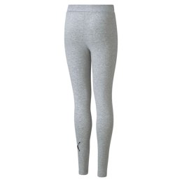 Legginsy dla dzieci Puma ESS Logo Leggings jasnoszare 587035 04