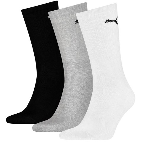 Skarpety Puma Sport 3 pack białe, czarne, szare 880355 10