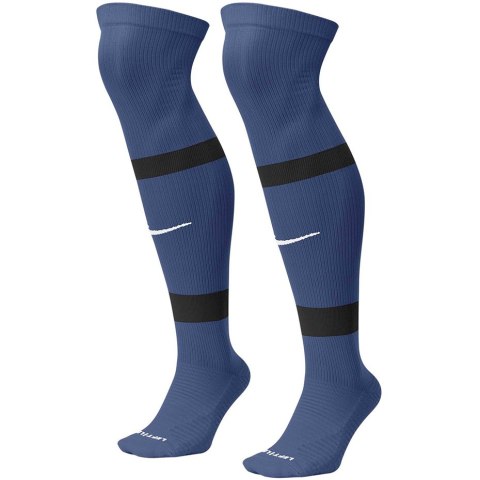 Getry piłkarskie Nike Matchfit Knee High Team/Strike KH WC22 Team niebieskie CV1956 463/FQ8253 463