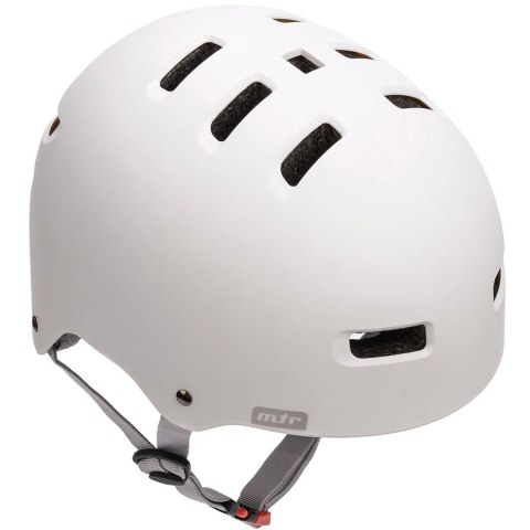 Kask rowerowy Meteor CM04 L 58-60 cm biały 24941