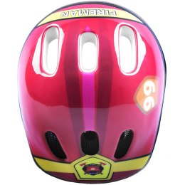 Kask rowerowy dla dzieci Spokey Biker 6 Fireman 44-48 cm czerwony 940656