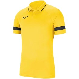 Koszulka męska Nike DF Academy 21 Polo SS żółta CW6104 719