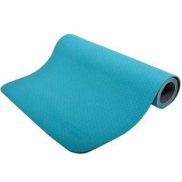 Mata do jogi Schildkrot Bicolor yoga matte turkusowo-szara 960068