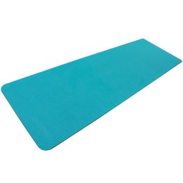 Mata do jogi Schildkrot Bicolor yoga matte turkusowo-szara 960068