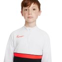 Bluza dla dzieci Nike DF Academy 21 Drill Top czarno-biało-czerwona CW6112 016