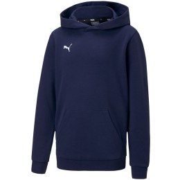 Bluza dla dzieci Puma teamGOAL 23 Casuals Hoody Jr granatowa 656711 06