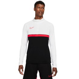 Bluza męska Nike Dri-FIT Academy 21 Drill Top biało-czarna CW6110 016