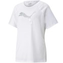 Koszulka damska Puma Evostripe Tee biała 589143 02