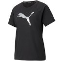 Koszulka damska Puma Evostripe Tee czarna 589143 01