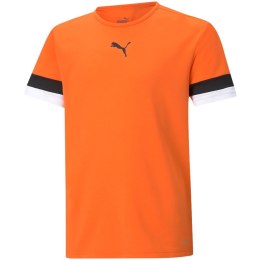 Koszulka dla dzieci Puma teamRISE Jersey Jr pomarańczowa 704938 08