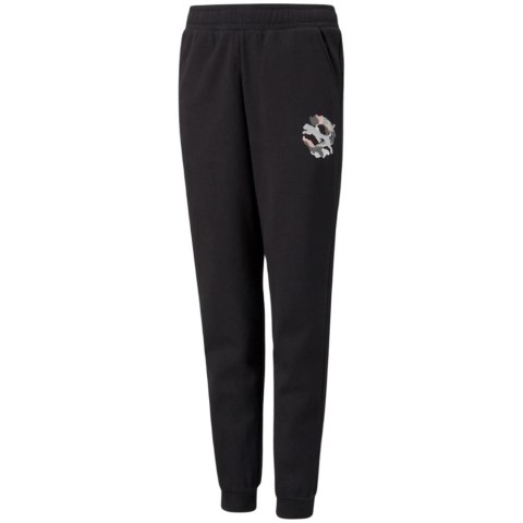 Spodnie dla dzieci Puma Alpha Sweatpants FL czarne 589235 01