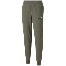 Spodnie męskie Puma ESS+ 2 Col Logo Pants zielone 586767 44