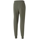 Spodnie męskie Puma ESS+ 2 Col Logo Pants zielone 586767 44