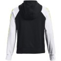 Bluza damska Under Armour Rival Fleece CB Hoodie czarno-biała 1365861 002