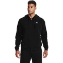 Bluza męska Under Armour Rival Fleece FZ Hoodie czarna 1357111 001