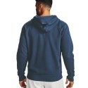 Bluza męska Under Armour Rival Fleece FZ Hoodie granatowa 1357111 408