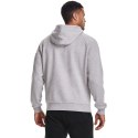 Bluza męska Under Armour Rival Fleece FZ Hoodie jasnoszara 1357111 011