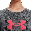 Koszulka damska Under Armour Tech Twist Graphic SSC szara 1366125 001