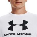 Koszulka męska Under Armour Sportstyle Logo SS biała 1329590 100