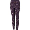 Legginsy dla dzieci Puma Alpha AOP fioletowe 589243 16