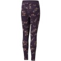 Legginsy dla dzieci Puma Alpha AOP fioletowe 589243 16