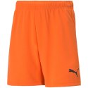 Spodenki dla dzieci Puma teamRISE Short Jr pomarańczowe 704943 08