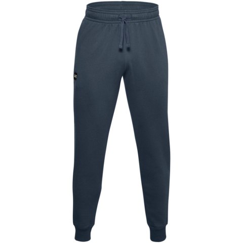 Spodnie męskie Under Armour Rival Fleece Jogger granatowe 1357128 408