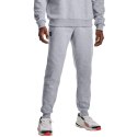 Spodnie męskie Under Armour Rival Fleece Jogger jasnoszare 1357128 011